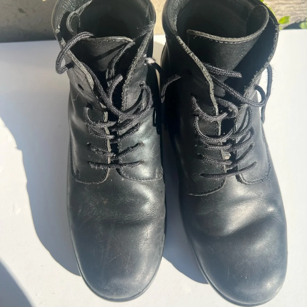 Dansko Black Leather Men's Boots